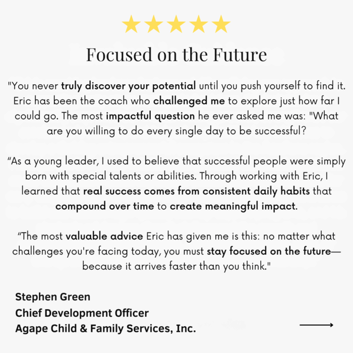 Stephen Green Testimonial